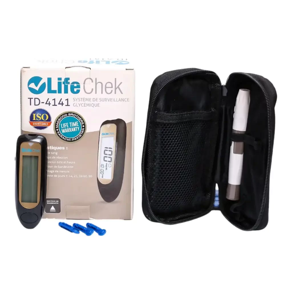 Life Check Glucometer, Blood Glucose Monitor – Sugar Level Testing Machine