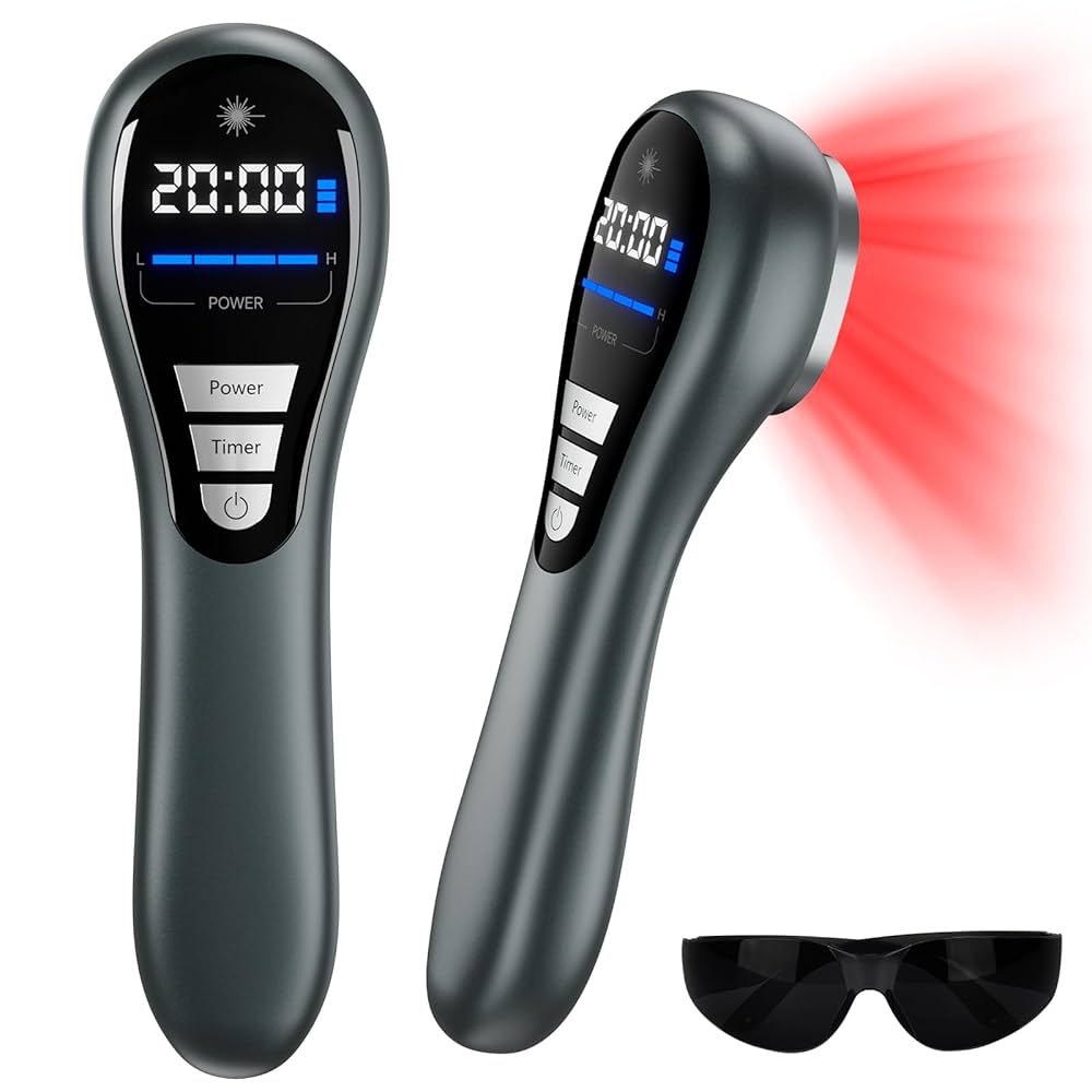 Laser Therapy Device for Joint and Muscle Pain Relief – 650nm & 808nm