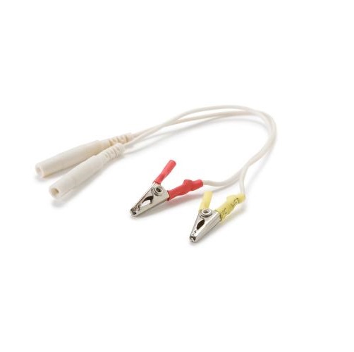Tens Alligator Clip Cable Wires Pair